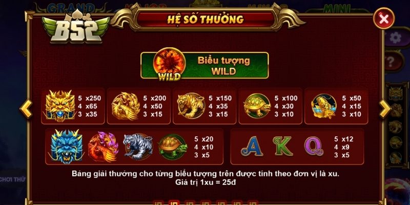 Long Phụng Sum Vầy B52 – Mẹo Quay Hũ Tối Ưu Phần Thưởng 2 Quy tắc chơi và những yếu tố quan trọng