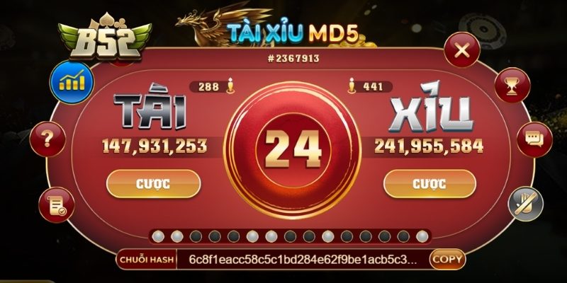Tài Xỉu MD5 B52 – Luật Chơi, Cơ Chế Và Cách Soi Cầu 2 Cơ chế hoạt động trong game Tài Xỉu MD5 tại B52